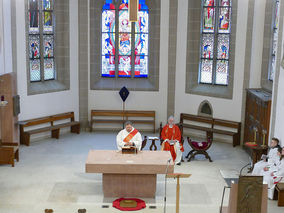 Karfreitagsliturgie und Karfreitagsprozession in Naumburg (© Karl-Franz Thiede)